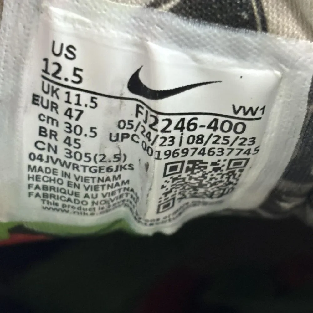 Nike Air Pegasus '89 Golf Shoes Men's 12.5 NRG Phoenix Open Sneakers FJ2246-400